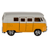 Volkswagen Campervan Pull Back & Go Toy Diecast Model - Yellow