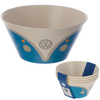 Volkswagen Blue Campervan Bamboo Set of 4 Bowls