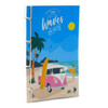 Volkswagen Campervan Waves Are Calling Stone Paper Notebook