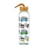 Volkswagen Campervan Adventure Summer Glass Drinks Bottle Volkswagen Campervan Adventure Summer Glass Drinks Bottle