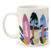Volkswagen Campervan Waves Are Calling Porcelain Mug