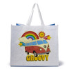Volkswagen Campervan Retro Groovy Reusable Shopper Bag