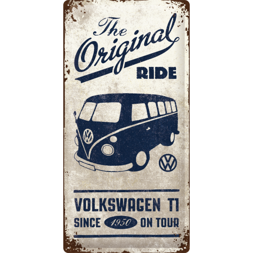 Sweat Capuche Van Camper Sweatshirt à Capuche Volkswagen The Original Ride Campervan Since 1960 - Licence Officielle - 50% Coton, 50% Polyester Coupe Régulière Manches Longues