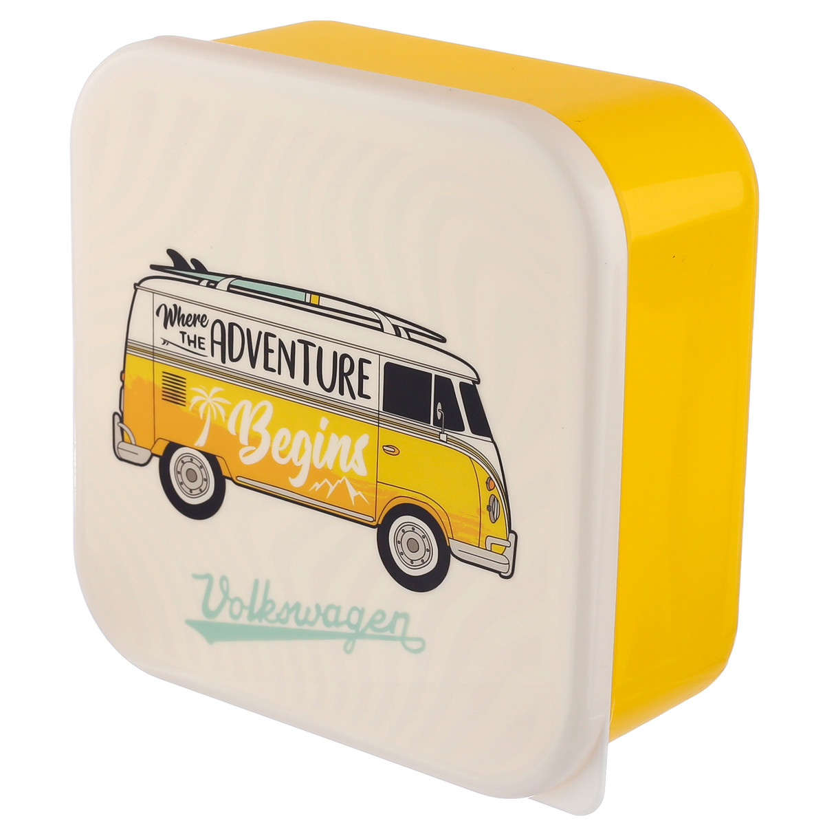 Volkswagen Campervan Adventure Begins Set of 3 Lunch Boxes Meal