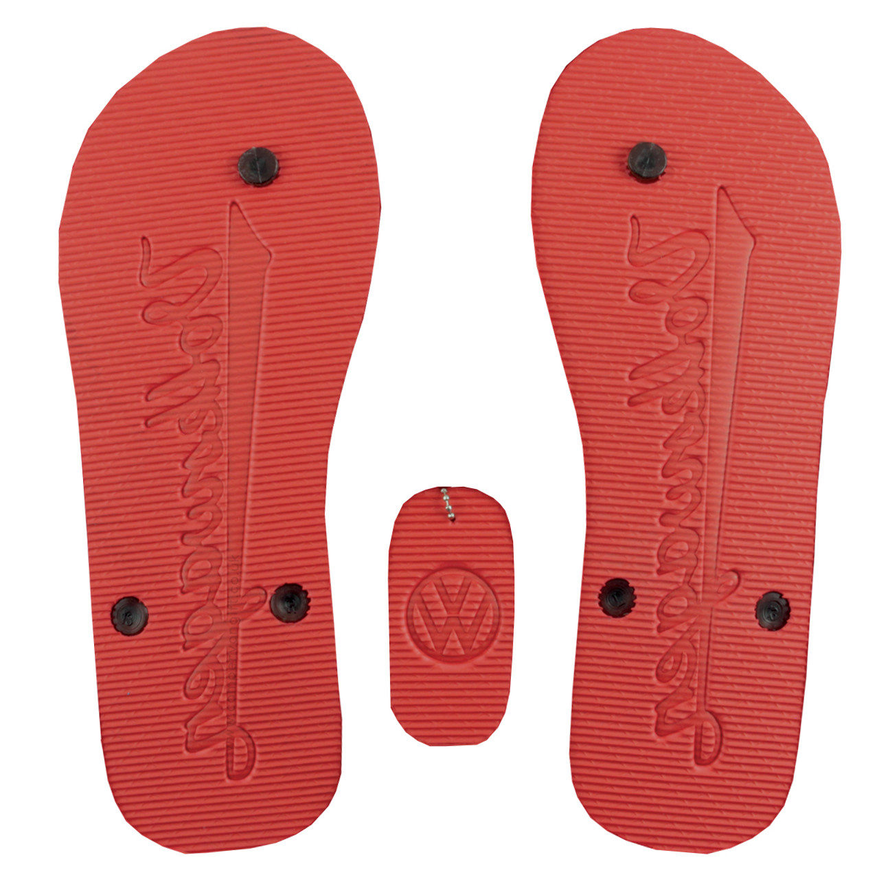 red flip flops