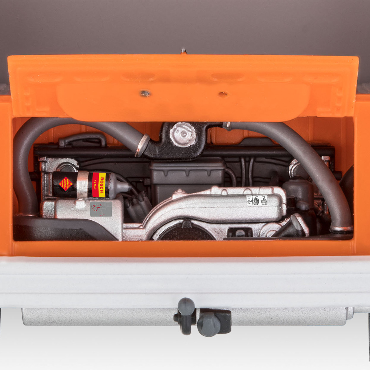 Volkswagen Revell Orange Bay T2 Campervan Model Kit - Highly Detailed VW  Model Kit