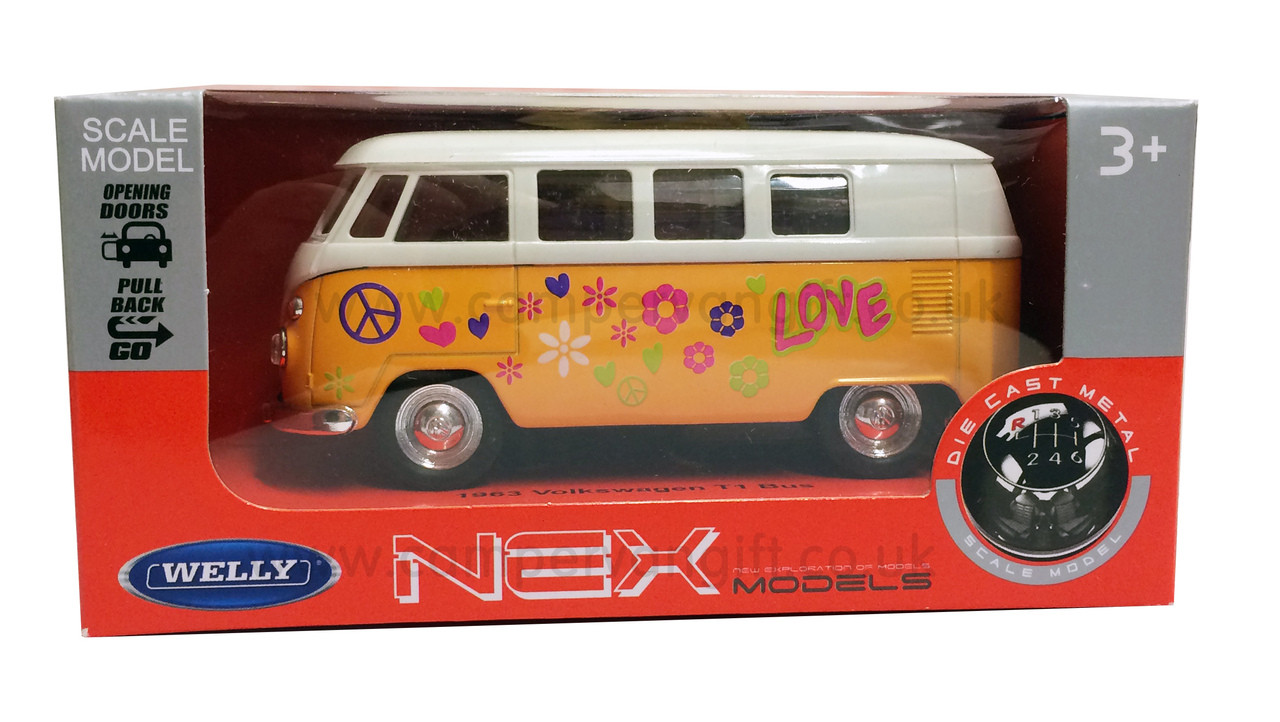 vw camper van diecast model