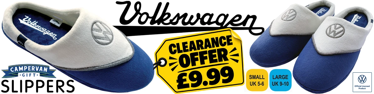 VW SLIPPERS CLEARANCE