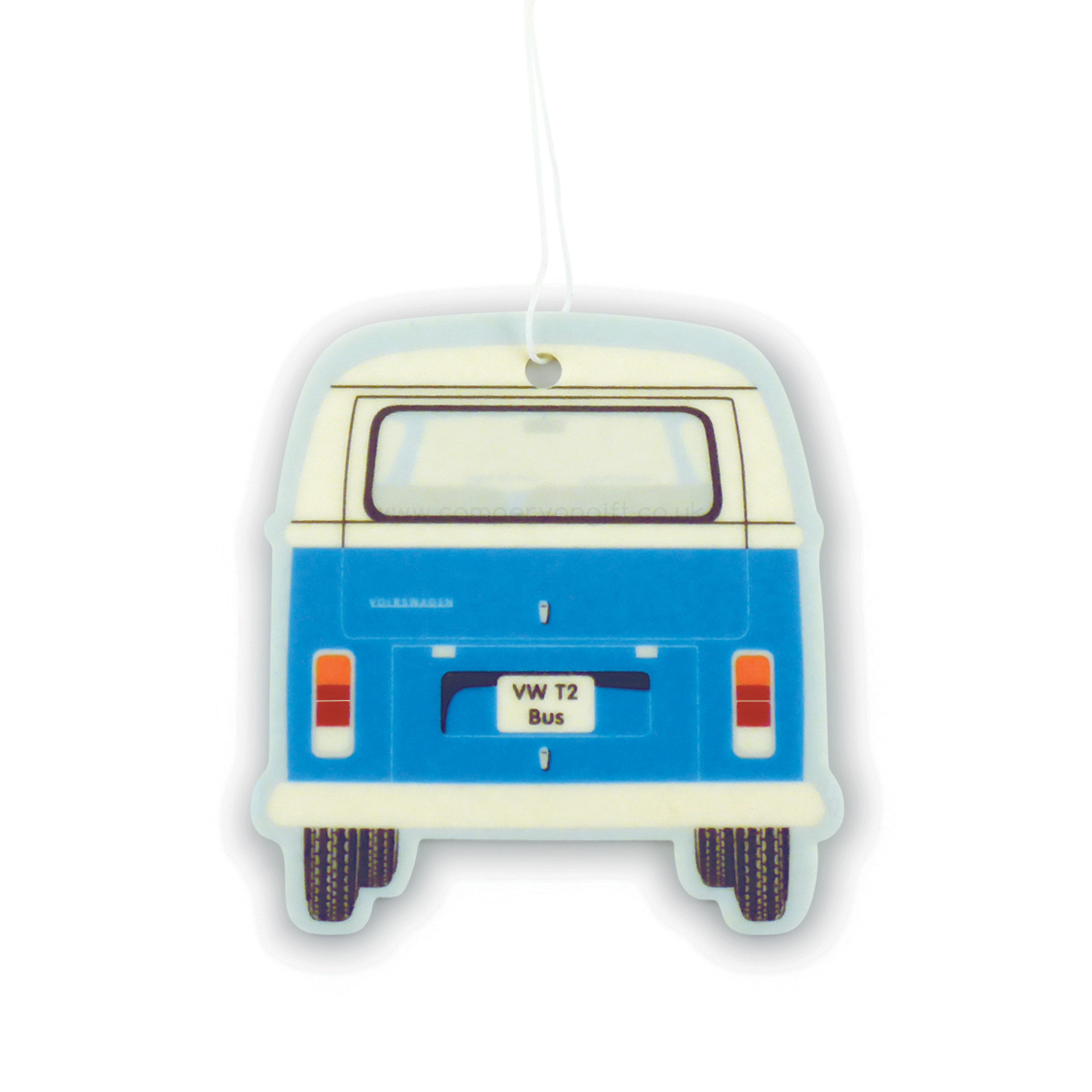 VW T2 Bay Campervan Air Freshener Fresh Blue Smells Great