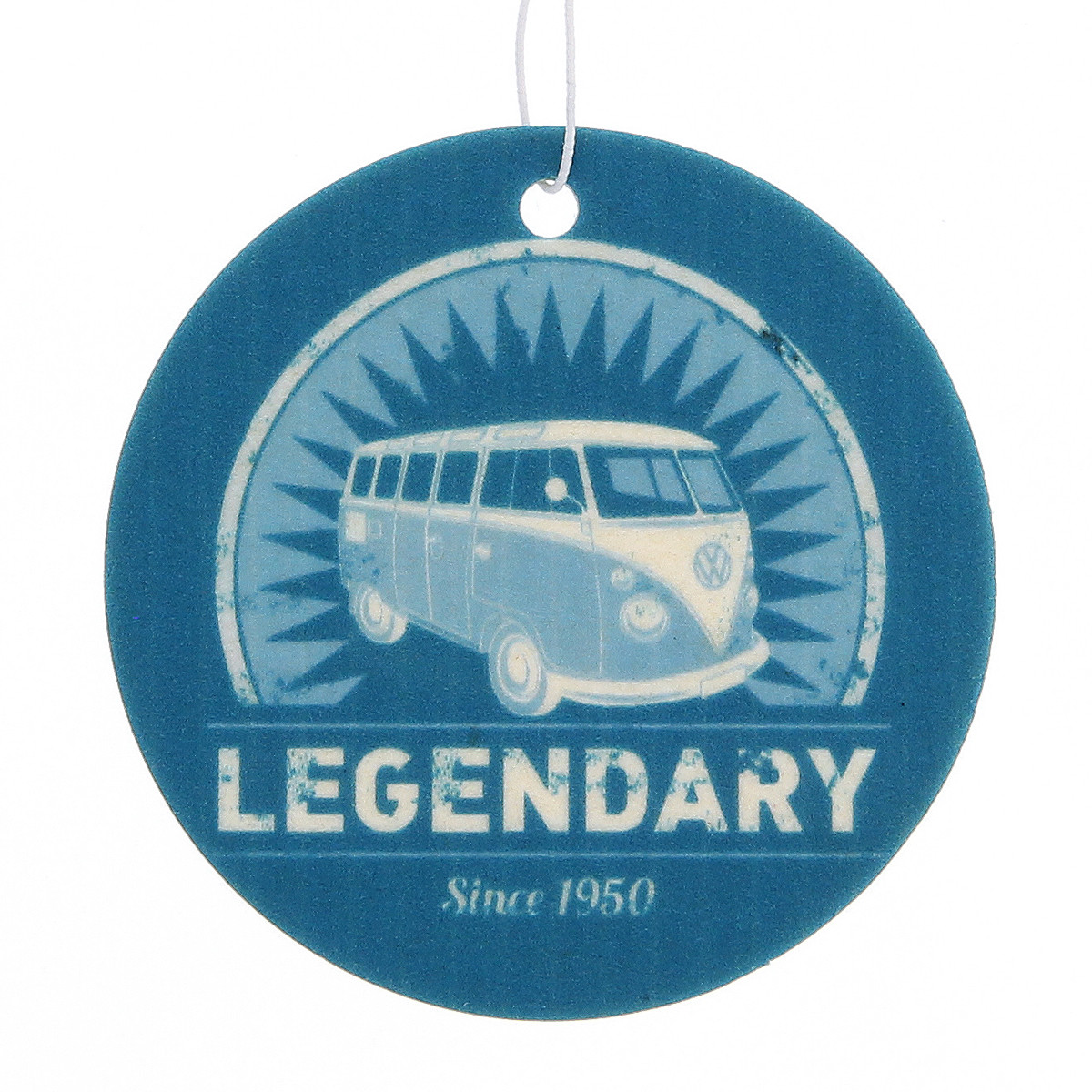 VW Campervan Legendary Blue Air Freshener Fresh Smells Great