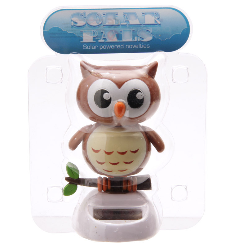 Solar Powered Dancing Owl CamperVan Gift Limited