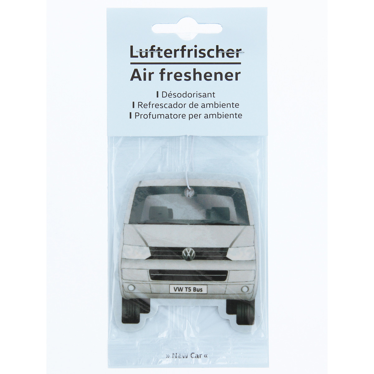 VW T5 Transporter Campervan Air Freshener Silver New Car Smells Great
