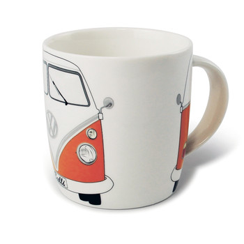 Splitscreen VW Orange Campervan Mug