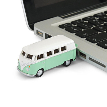 VW Green Campervan 8GB USB Memory Stick