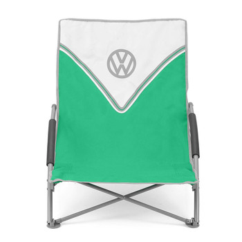 Volkswagen Green Campervan Folding Low Camping Chair