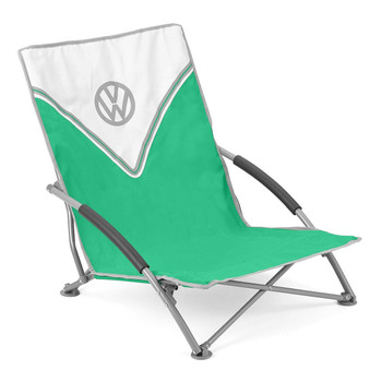 Volkswagen Green Campervan Folding Low Camping Chair