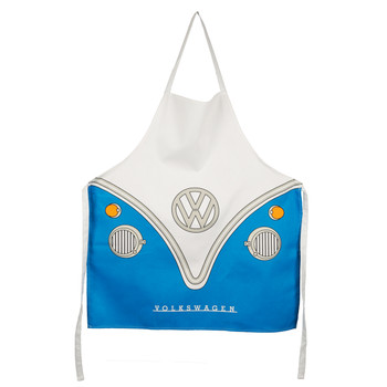 Volkswagen Blue Campervan BBQ Cooking Apron