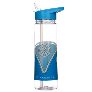 Volkswagen Blue Campervan 550ml Water Bottle