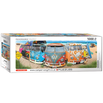 Volkswagen Kombi 1000 Piece Panoramic Campervan Puzzle Volkswagen Kombi 1000 Piece Panoramic Campervan Puzzle