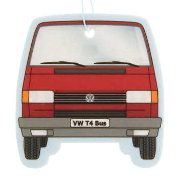 VW T4 Campervan Air Freshener - Red Vanilla