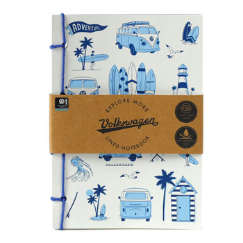 Volkswagen Campervan Explore More Stone Paper Notebook