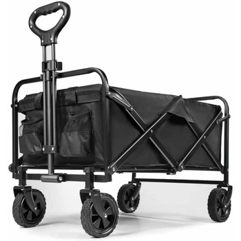 Compact Festival Pull Along Foldable Trolley