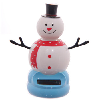 Solar Powered Dancing Snowman