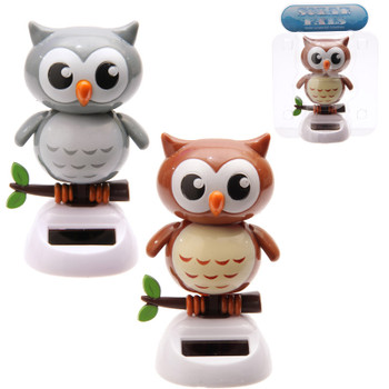 Solar Powered Dancing Owls