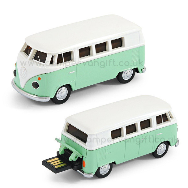 VW Green Campervan 8GB USB Memory Stick