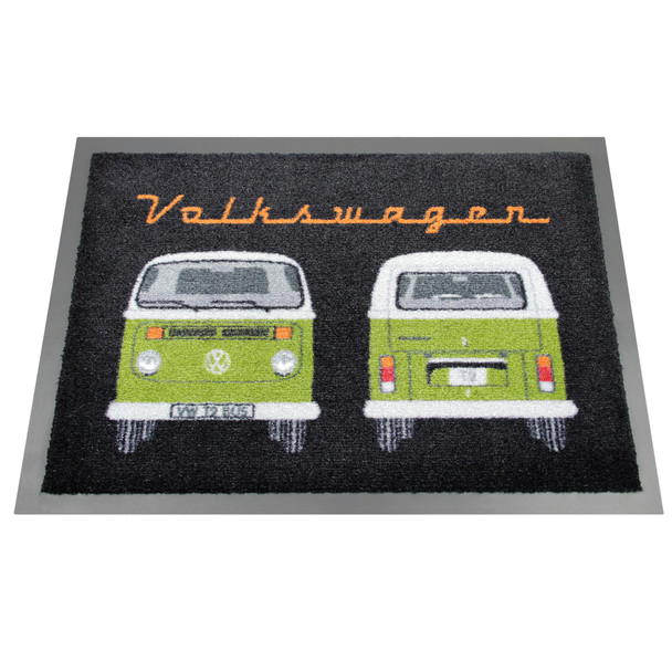 Green Bay Window Front & Rear VW Campervan Doormat