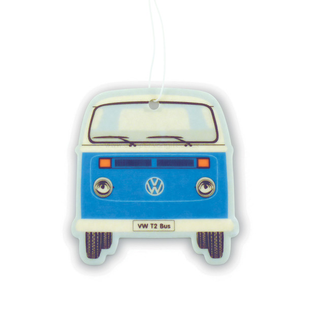 VW T2 Bay Campervan Air Freshener - Fresh Blue