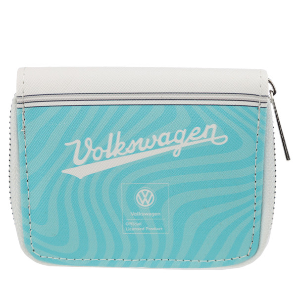 Volkswagen Campervan Adventure Begins Zipper Purse - Keep Your Money Safe