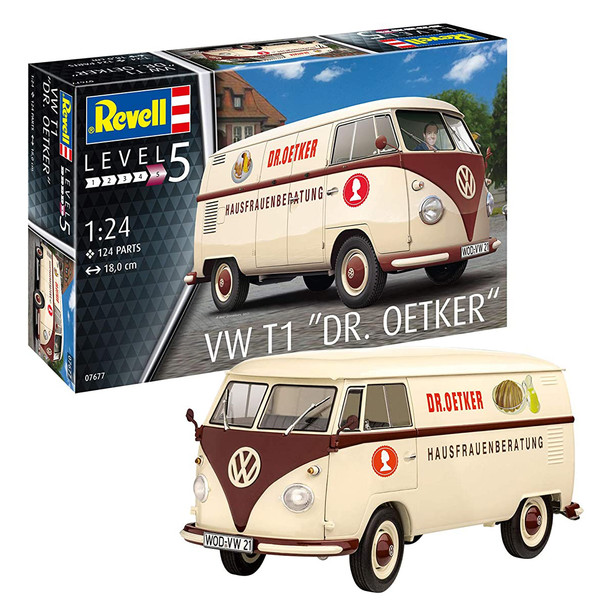 Volkswagen Revell T1 Dr Oetker Campervan Model Kit