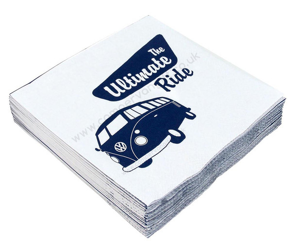 Volkswagen T1 Campervan The Ultimate Ride Napkins