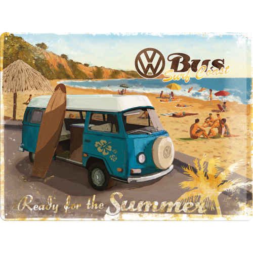 Official VW Parking Only Metal Sign High Quality Embossed Official VW Metal Tin Sign