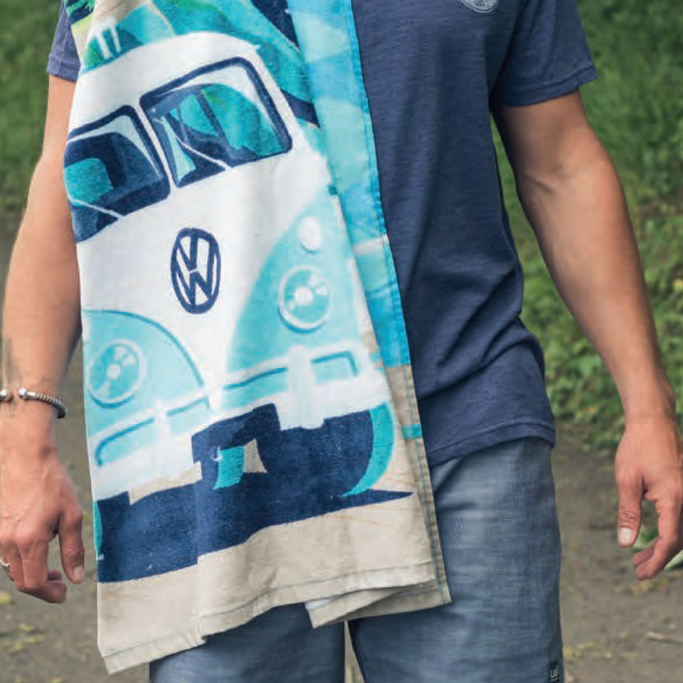 Round Beach Towel Free Spirit Van main image 1