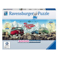 VW Crossing The Alps Brenner Pass Campervan 1000 Piece Puzzle