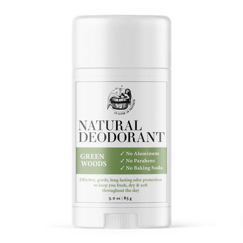 Natural deodorant Green Woods 3 oz/85 g