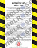 Z31100 Challenger Ali Safety Tips Card