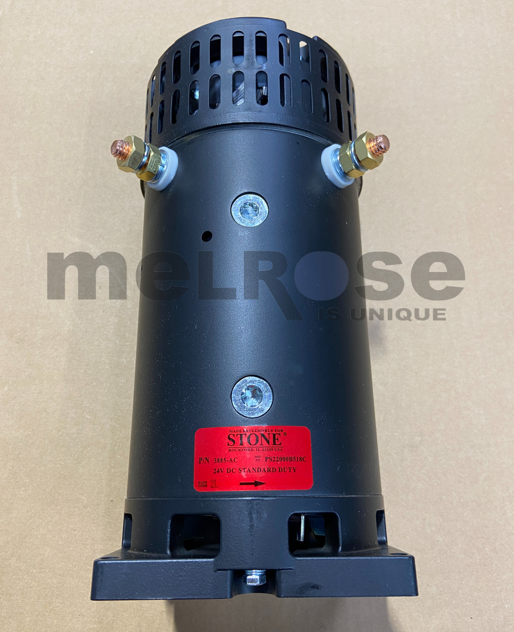 Hydraulic Technologies Stone MOTOR, ELEC 24VDC 2T 5" 3KW@10Nm