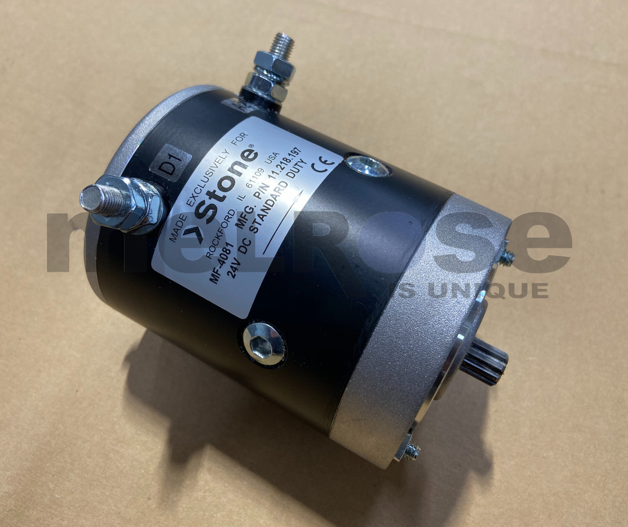 MF-4081 SPX Stone 24VDC Electric Motor