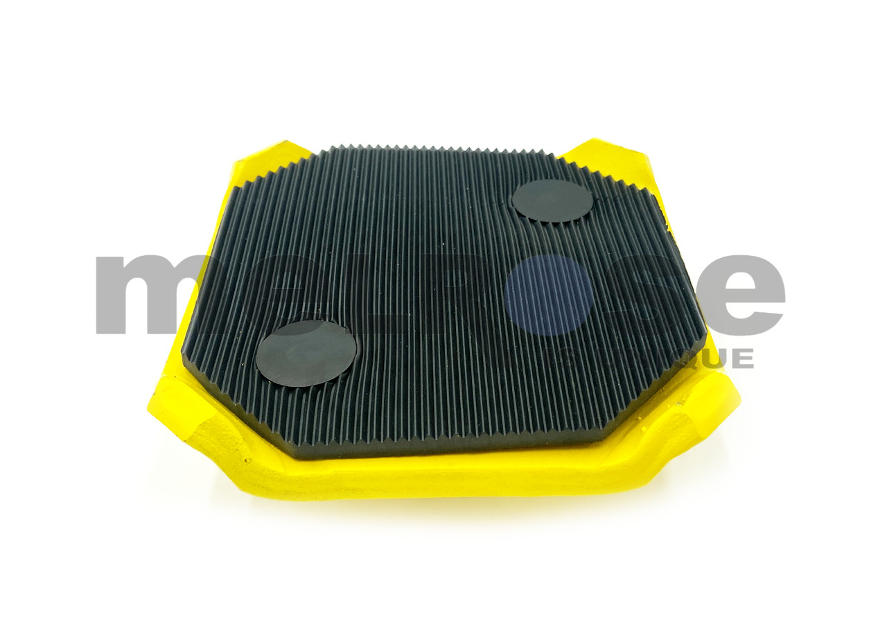 Steel Hex Arm Pad Adapter & Rubber Pad for Forward Lifts