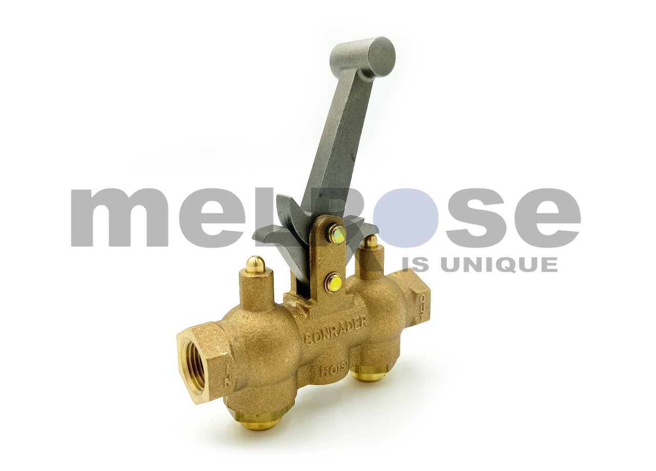 1/2" Non-Locking Air Control Valve for In-Ground Automotive Lifts