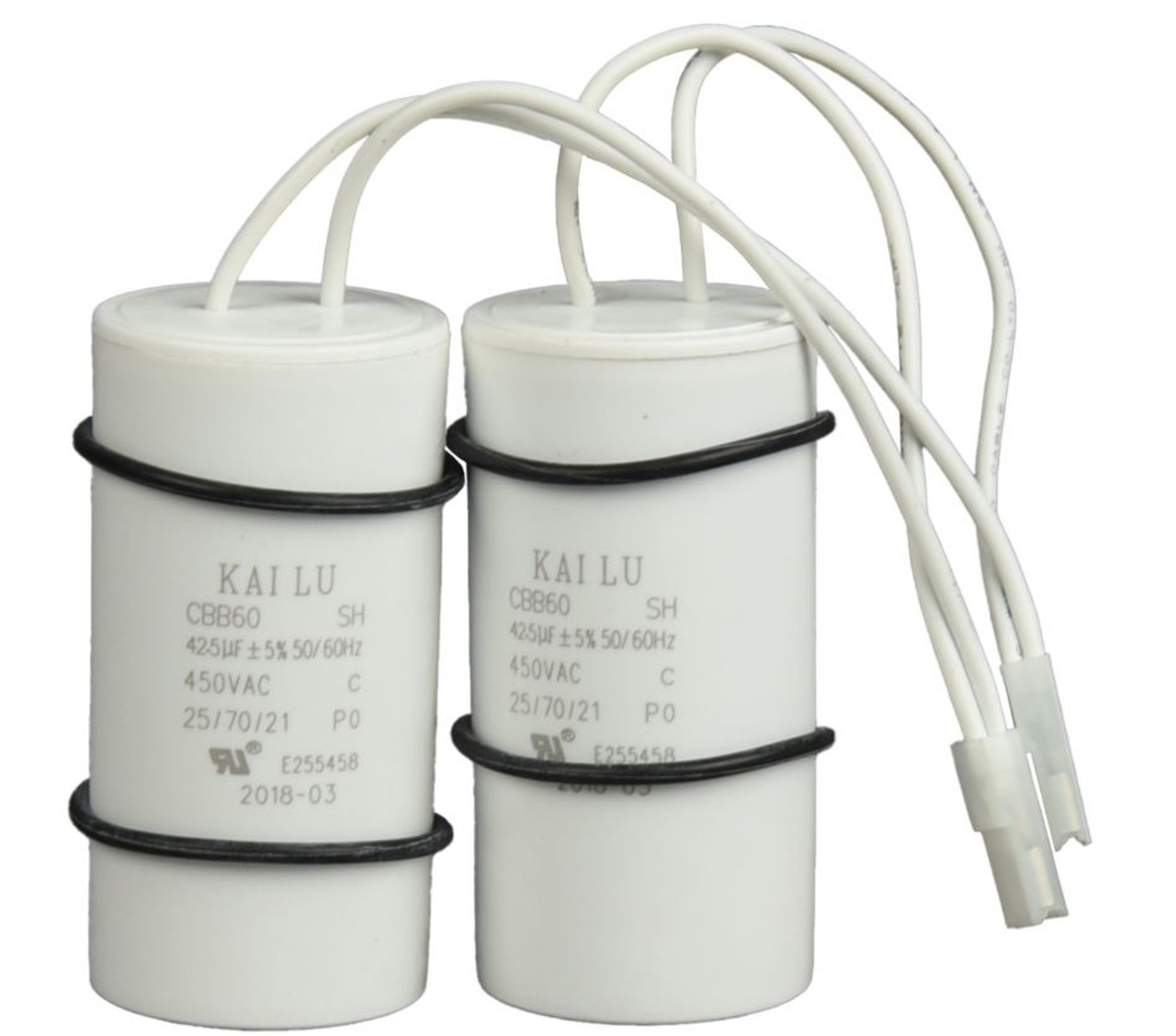 Dual Capacitor for Global Hydraulics Power Unit Rotary / Forward Lift (FA7350-5)