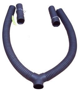 YA300 Crushproof 3" Exhaust Hose Y Assembly
