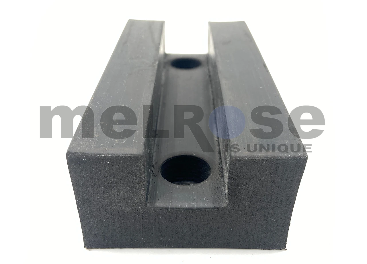 B2290-01 Challenger Rubber Foot Pad w/ Cab-Off Channel