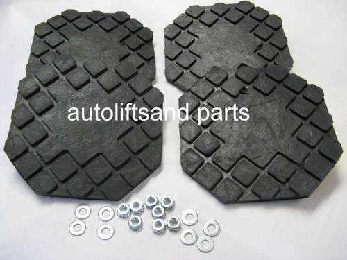 FREE SHIPPING!! Round Rubber Arm Pads for Nussbaum Lift Force Lift-Hydra-Lift 