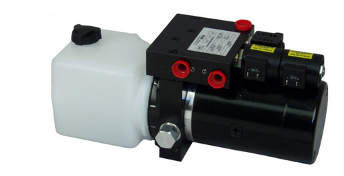 DC-80SPC - SPX Stone 12V DC Snow Plow Solenoid Operated Power Angle & Lift/Gravity Down Power Unit