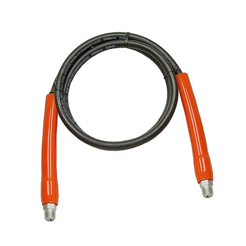 9754 SPX Power Team Hydraulic Hose 10,000 PSI Rubber 1/4" id 6' w