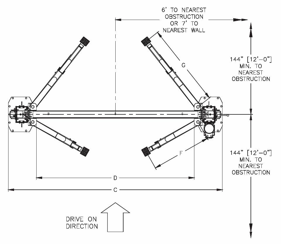 LE12 Service Bay Layout